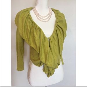 INC Lemon Crop Sweater Size P/S